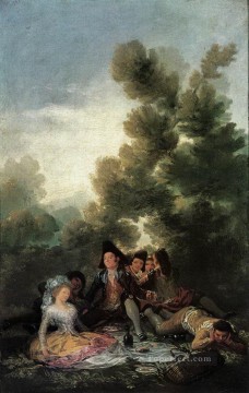 Francisco Goya Painting - Picnic Romantic modern Francisco Goya